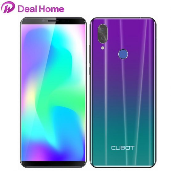 Cubot X19 5.93" 18:9 FHD+ 2160*1080 Helio P23 Octa-Core 4GB +64GB Smartphone 4000mAh Face ID 16.0MP Fingerprint Mobile Phone