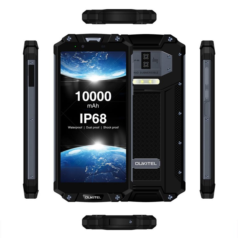OUKITEL WP2 10000mAh IP68 Waterproof Dust Shock Proof Mobile Phone