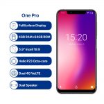 UMIDIGI One Pro Global Version 5.9" 12MP+5MP Dual 4G mobile phone wireless