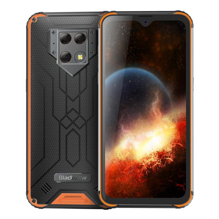 Blackview IP68 Waterproof Mobile Phone Android 9.0 Smartphone Helio