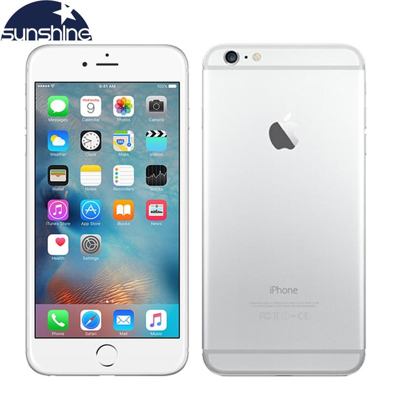 Original Unlocked Apple iPhone 6 & iPhone 6 Plus Mobile Phone 4G LTE 4.7/5.5 IPS 1GB RAM 16/64/128GB iOS Fingerorint Smartphone