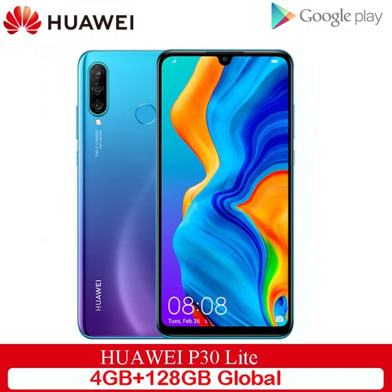 Original Global Version Huawei P30 Lite 4GB 128GB Mobile Phone 6.15 inch Smartphone 32MP 4*Cameras With Google Pay Android 9.0 1 Huawei P30 Lite: Stunning Photos with 32MP Selfie Camera and 10x Optical Zoom! 🌟