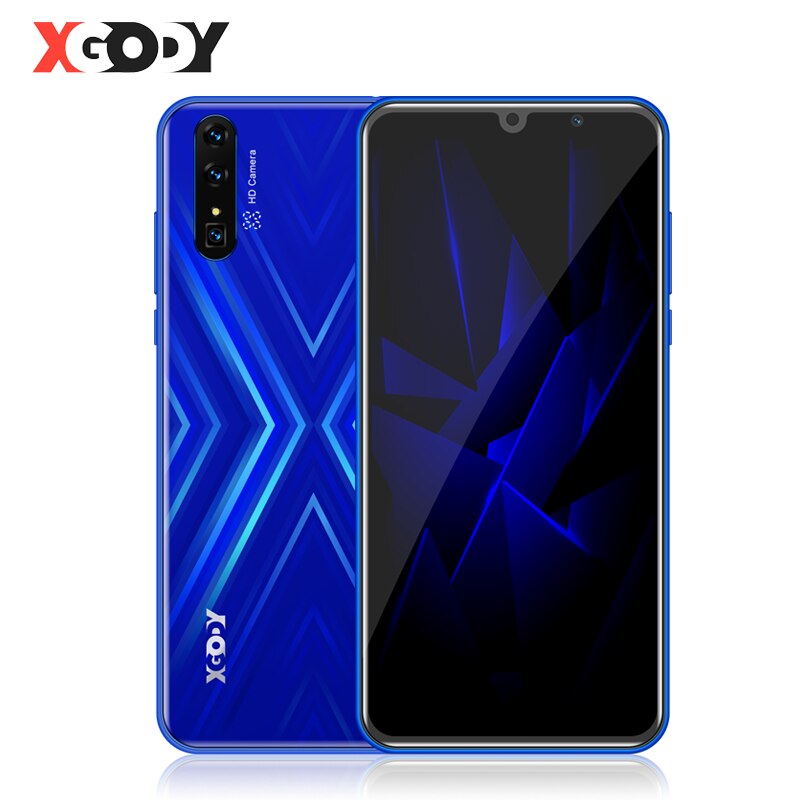 XGODY MateX 3G Smartphone Android 9.0 6" 18:9 HD Cellphone 2GB RAM 16GB ROM 2800mAh Dual SIM 5.0MP Camera GPS Wi-Fi Mobile Phone