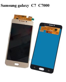 Black LCD+TP For Samsung galaxy C7 C 7000 LCD Display with Touch Screen Digitizer Smartphone Replacement C 7 C7000 Without frame