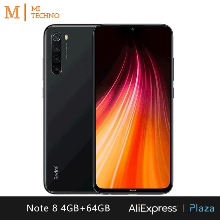 Smartphone Xiaomi Redmi Note 8 (telefono movil 4GB RAM 64GB ROM libre nuevo)
