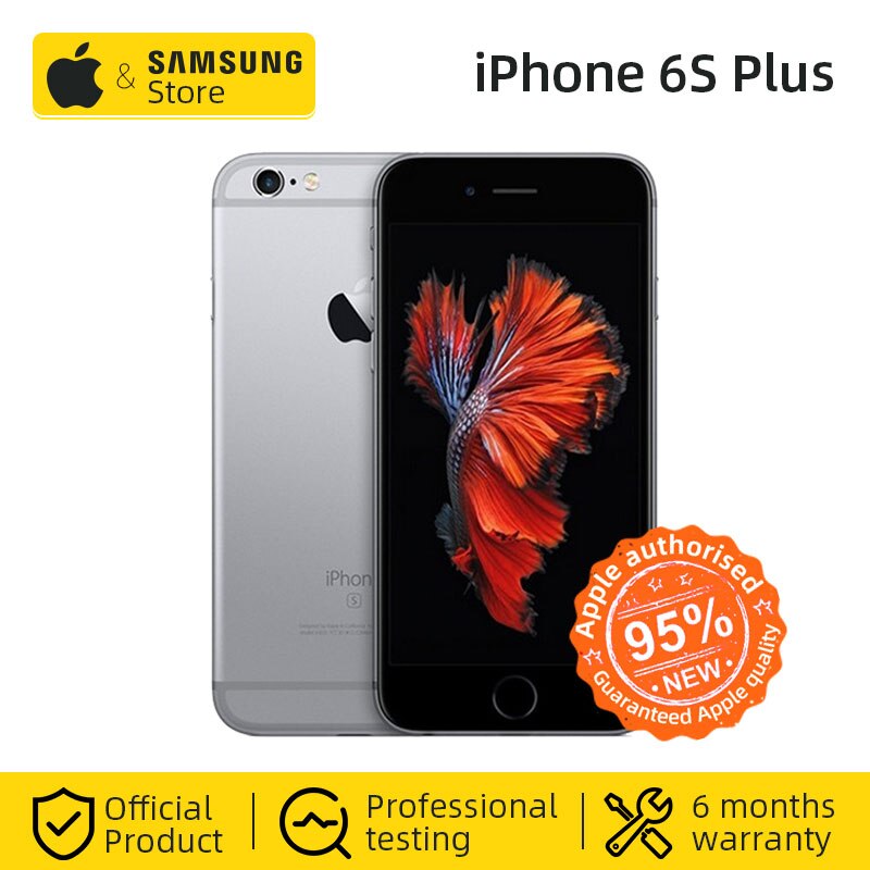 Unlocked Apple iPhone 6S Plus Smartphone A9 Dual Core 16/32/64/128GB ROM 5.5 inch 1080P 12.0 MP Camera 4G LTE Used Mobile phone
