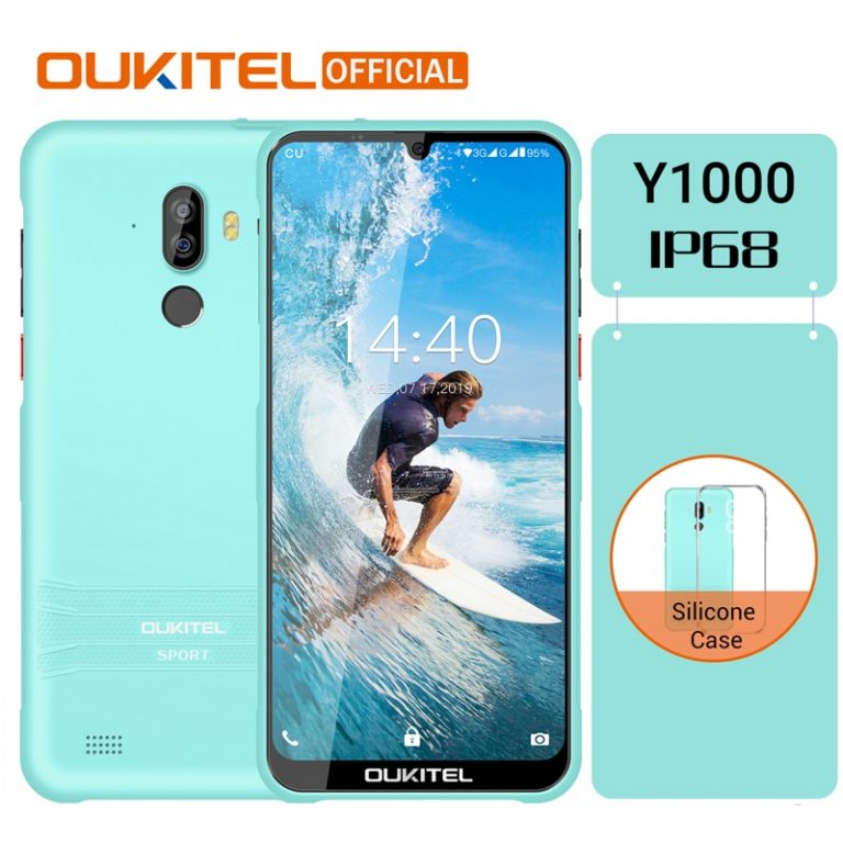 OUKITEL Y1000 Waterproof Smartphone β 6.08" HD Display, Dual Cameras, IP68 Protection, and Face/ Fingerprint Recognition OUKITEL Y1000 6.08" Waterproof Smartphone with Dual Cameras and Fingerprint Security