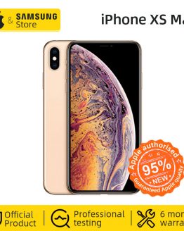 Unlocked Original Apple iPhone XS Max 512GB 6.5-inch Full Screen Smartphone Dual 12MP Wide and Telephoto cameras (Used 95% New)