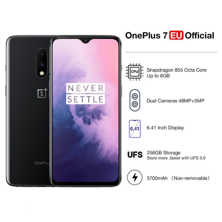 Global Version OnePlus 7 6/8GB RAM 128/256GB ROM Smartphone Unlock