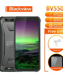 Blackview BV5500 IP68 Waterproof Rugged Face ID 4400mAh Smartphone 5.5 Inch IPS 18:9 MT6580 Quad-Core 2GB RAM 16GB Ship from RU