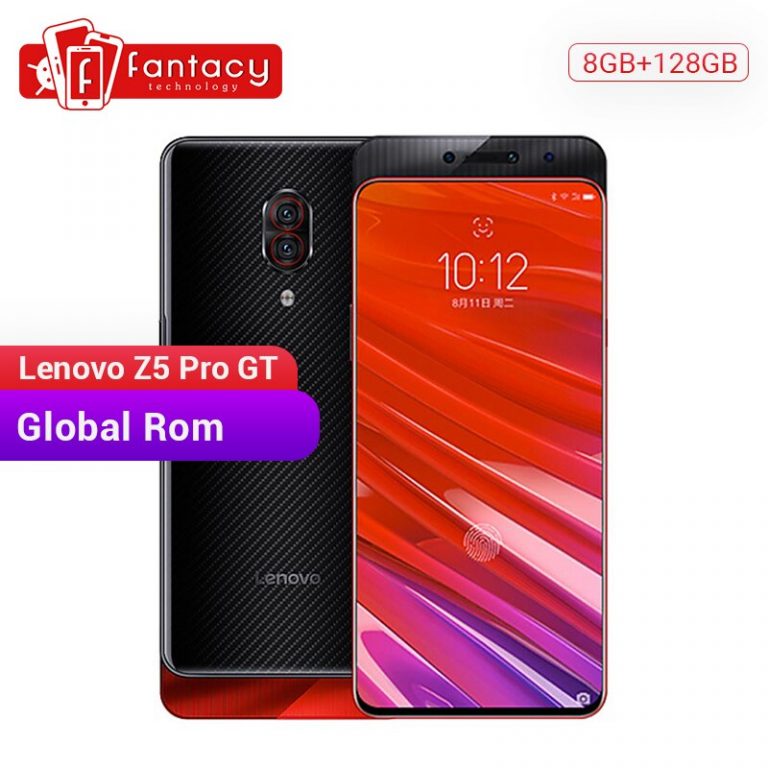 Global ROM Lenovo Z5 Pro GT Snapdragon 855 Smartphone 8GB RAM 128GB ROM 6.39'' In-Screen Fingerprint Android 24MP Cameras Global ROM Lenovo Z5 Pro GT Snapdragon 855 Smartphone 8GB RAM 128GB ROM 6.39'' In-Screen Fingerprint Android 24MP Cameras