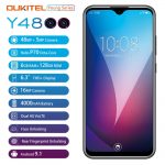 OUKITEL Y4800 Android 9.0 Mobile Phone 6.3"19.5:9 FHD Octa Core Face ID