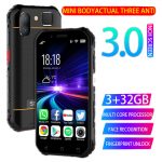 SOYES S10 Waterproof Mini Smartphone Walkie talkie NFC 3GB 32GB 4G 3''