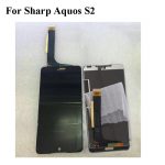 Black LCD+TP For Sharp Aquos S2 LCD Display with Touch Screen Digitizer