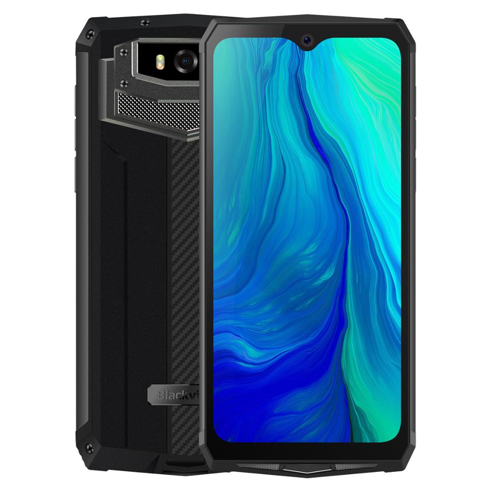 Blackview BV9100 4GB 64GB Smartphone 6.3'' Waterdrop Screen Octa-Core Android 9.0 16MP Quick Charge 13000mAh OTG NFC Cell Phone