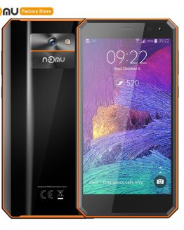 Original IP68 NOMU M6 4G Smartphone 5.0'' 2.5D Android 7.0 MTK6737VWT Quad Core 1.5GHz 2GB RAM 16GB ROM 8.0MP 3000mAh Cellphones