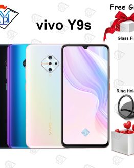 Original vivo Y9s Mobile Phone 6.38 inch Super AMOLED Screen 8G+128G Snapdragon 665 Octa-core Four Cameras 4500mAh Smartphone