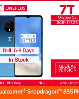 Global Version OnePlus 7T 8GB 128GB Smartphone Snapdragon 855 Plus Octa Core 90Hz AMOLED Screen 48MP Triple Cameras UFS 3.0 NFC