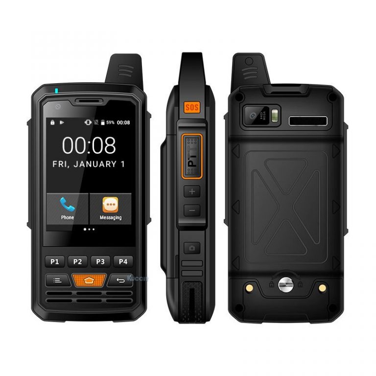 original P50 Zello phone 4G LTE Android Walkie Talkie Network intercom Rugged Smartphone PTT Radio Enhanced Antenna F22 F25