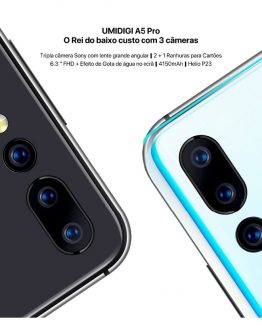 Global version umidigi A5 Pro Android 9.0 octa core 6.3 ffhd + waterdrop 16MP triple camera 4150 MAH 4 GB ram 4G smartphone cel