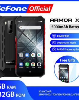 Ulefone Armor X3 ip68 Rugged Waterproof Smartphone Android 9.0 Telephone Superbattery Cell Phone 5.5 inch HD+2GB 32GB Phone