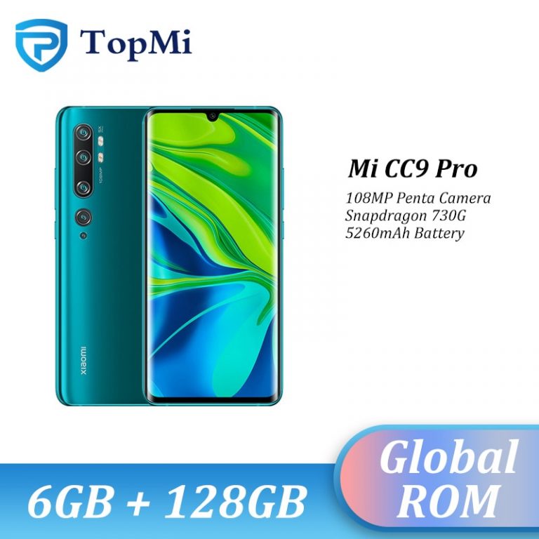 Global ROM Xiaomi Mi CC9 Pro 6GB RAM 128GB ROM 108MP Penta Camera
