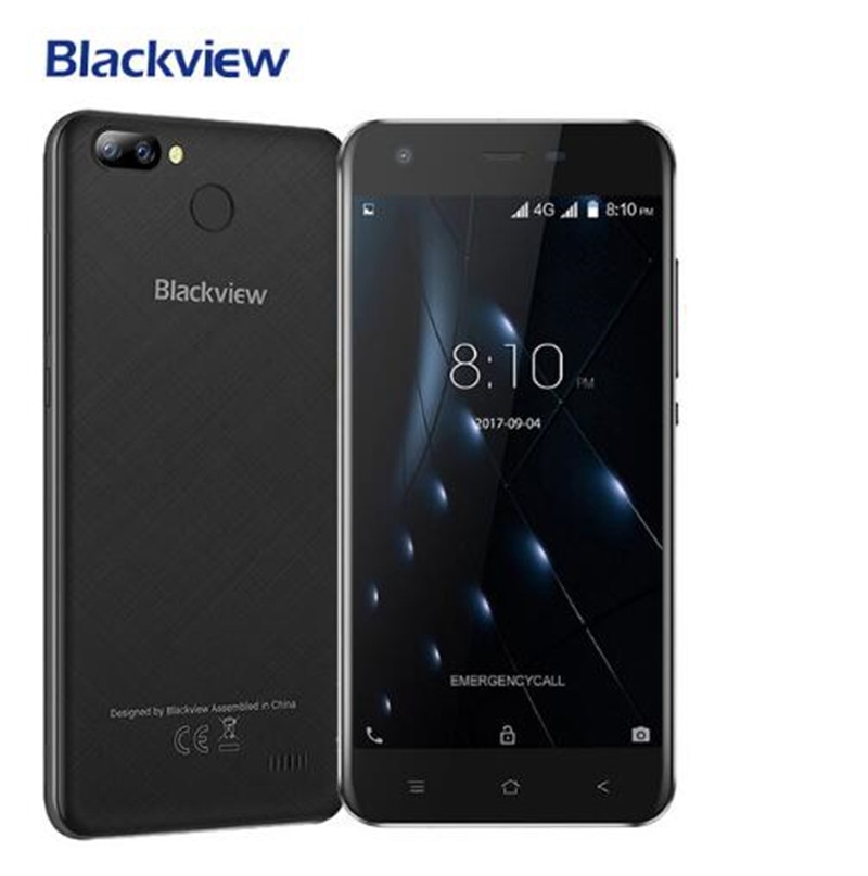 (24 hours shipping) Blackview A7 Pro 4G LTE MTK6737 Quad Core 2GB RAM 16GB ROM 8MP Dual Rear Cameras Fingerprint Smartphone