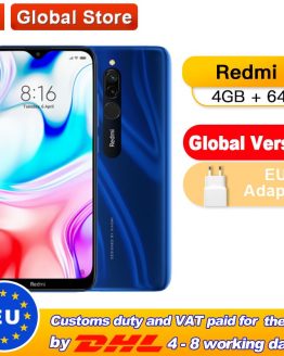 Global Version Xiaomi Redmi 8 4GB 64GB Octa-core Snapdragon 439 processor 12 MP dual camera Smartphone 5000 mAh Redmi 8