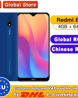 Global Rom Xiaomi Redmi 8A 4GB 64GB Smartphone 5000mAh Snapdargon 439 Octa core 12MP AI Camera Type-C