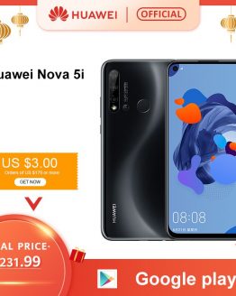 Original Huawei Nova 5i 6GB 8GB 128GB Smartphone 24MP Cameras 24MP Front Camera 6.4'' Full Screen Kirin 710F Android 9