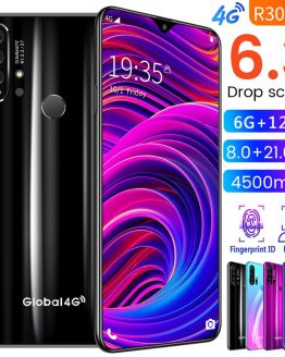 SAILF R30 pro Android 9.0 Octa Core Mobile Phone 6.3' FHD 21MP Triple Camera 6G RAM 128GB ROM Smartphone gsm wcdma unlocked