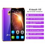 K-Touch i10 Small Mini Mobile Phone - 3.46" Android 8.1, 2GB RAM, 16GB ROM, 8MP Camera, 4G Smartphone