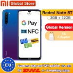 In Stock! Global Version Xiaomi Redmi Note 8T 32GB 3GB NFC Smartphone