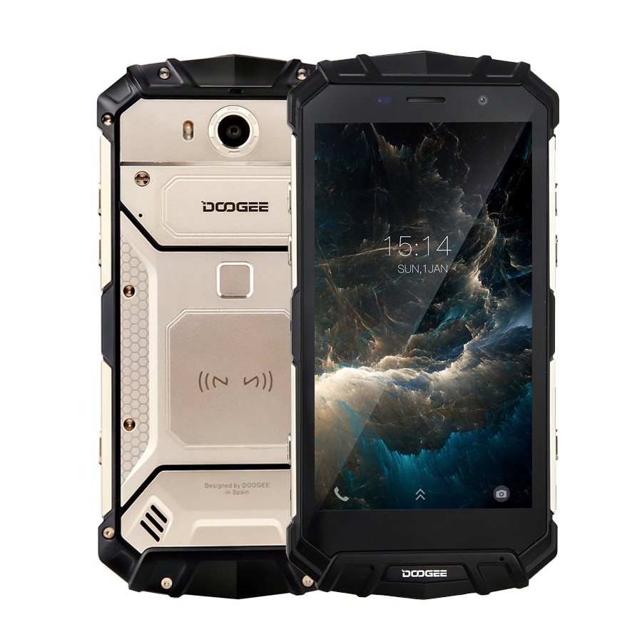DOOGEE S60 Lite IP68 Water 5580mAh Wireless Charge 12V2A Quick Charge 5.2'' FHD MT6750T Octa Core 4GB 32GB Smartphone 16.0MP Cam