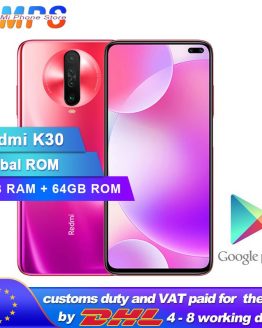 Global ROM Xiaomi Redmi K30 6GB 64GB 4G Smartphone Snapdragon 730G Octa Core 64MP Camera 120HZ Fluid Display 4500mAh