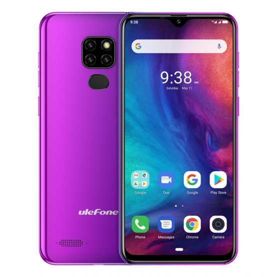 Ulefone Note 7P Android 9.0 3GB 32GB Cell Phone 6.1 Inch 8MP Camera 1080P 4G LTE Face Unlock Fingerprint ID Smartphone