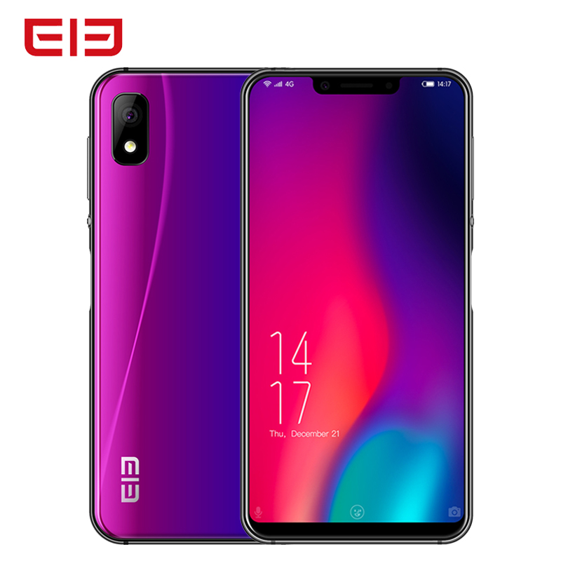 Elephone A4 Pro 4G LTE Smartphone 5.85 Inch HD+ U-Notch Screen Mobile Phone Android 8.1 4G+64GB MT6763 Octa Core 16MP Cell Phone