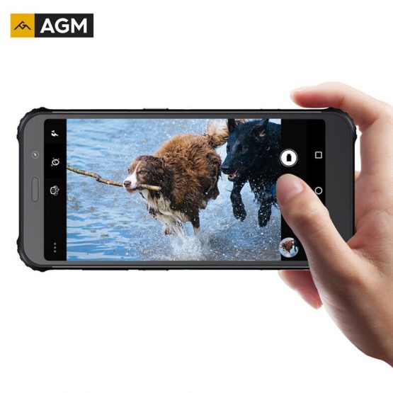 Original AGM A9 4G+32G Android 8.1 Octa Core Rugged 5.99" FHD+ Smartphone 5400mAh IP68 Waterproof Phone Quad-Box Speakers NFC