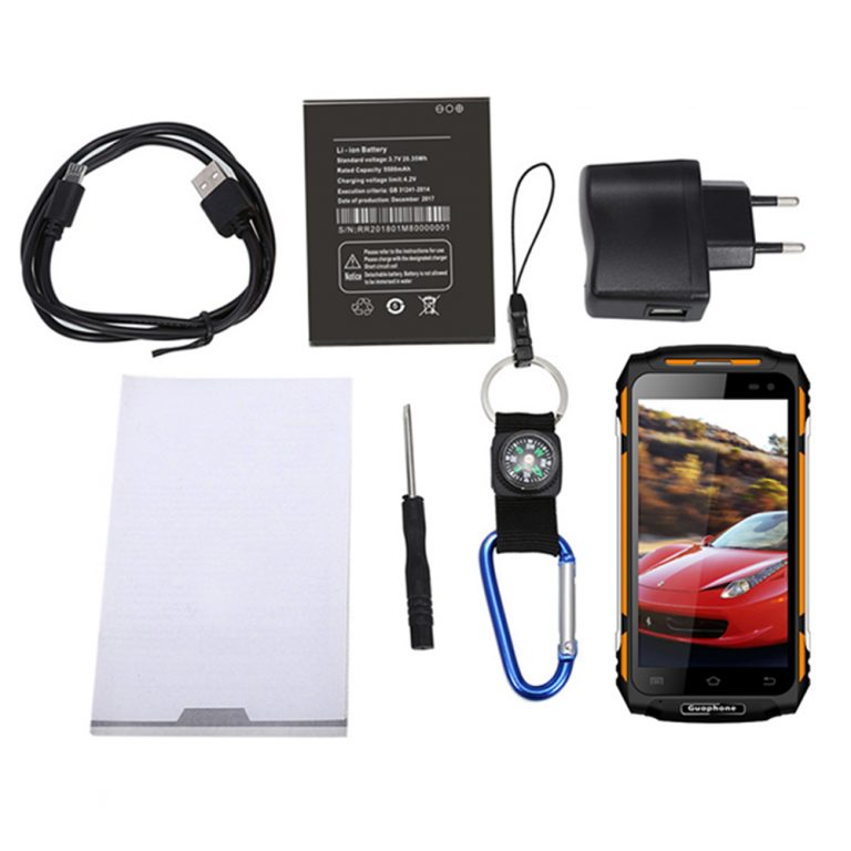 Guophone X2 5.0" 5500MAH Quad Core 2GB RAM 16GB ROM Android