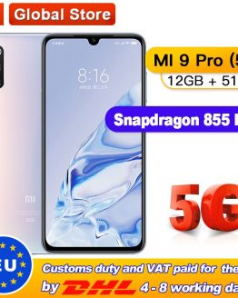 Xiaomi Mi 9 pro (5G) 12GB 512GB Smartphone Snapdragon 855plus 5G 48MP Triple Cameras 4000mAh Battery AMOLED 6.39 '' Mi9 pro 5G