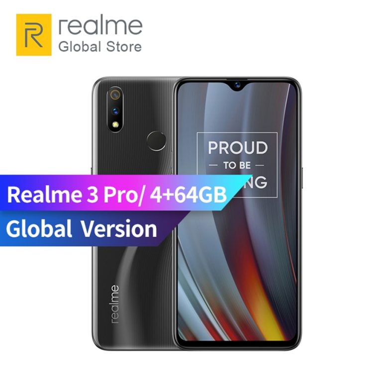 Global Version realme 3 pro 4GB RAM 64GB ROM Qualcomm® Snapdragon™ 710 AIE Adreno 616 GPU Flagship-level Camera Smartphone