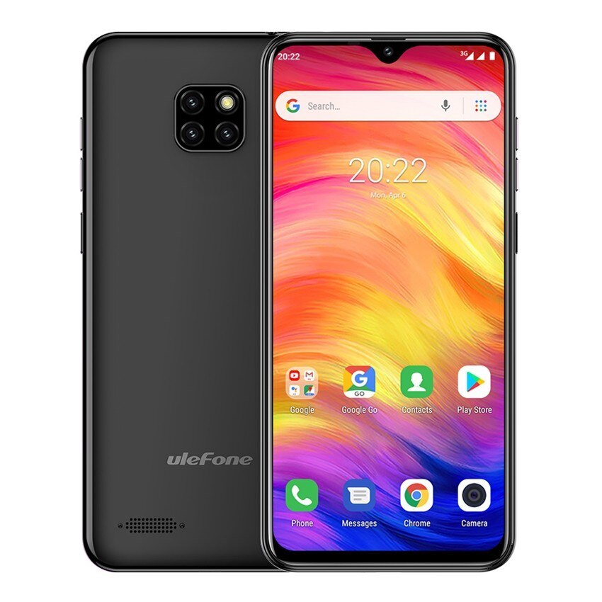 Ulefone Note 7 Smartphone 6.1 inch Android 8.1 phones Waterdrop Screen Quad Core Mobile phone 3500mAh WCDMA Unlock Cell phone