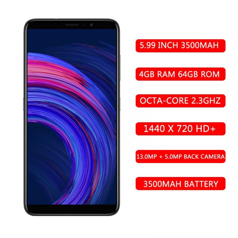 GOME Fenmmy Note 4G Smartphone 5.9 inch Android 8.1 Octa-core