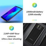 DOOGEE N100 NFC 10000mAh Android 9.0 Mobile Phone 4GB + 64GB 5.99''