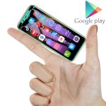 Front view of the K-Touch i9 super mini smartphone featuring 3.5-inch OLED screen and compact bar design.