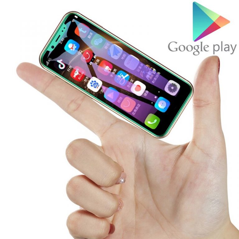 K-TOUCH smallest small unlocked super mini android smartphone android 8.1 3.5" Face ID phones MTK6580 Quad Core Mobile phone Front view of the K-Touch i9 super mini smartphone featuring 3.5-inch OLED screen and compact bar design.