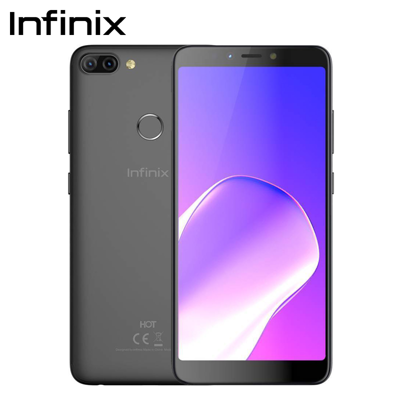 Infinix HOT 6 PRO SmartPhone 32G 3G Dual Rear Camera Qualcomm Snapdragon 6.0" Screen cell phone Android 8.0
