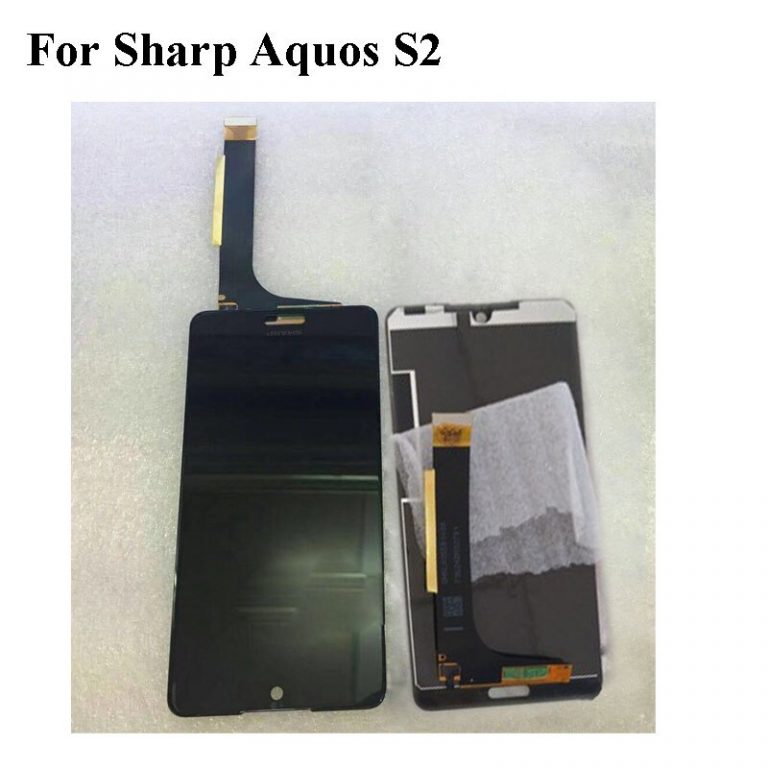Black LCD+TP For Sharp Aquos S2 LCD Display with Touch Screen Digitizer Smartphone Replacement For Sharp Aquos S2 S 2 2040x1080
