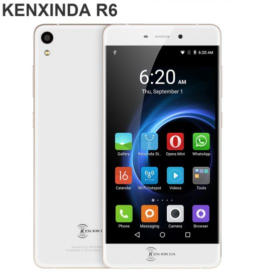 Origianl Kenxinda R6 5.2 inch Android 5.1 4G Smartphone MTK6753 Octa Core 1.3GHz 2GB RAM 16GB ROM GPS Navigation Mobile Phone