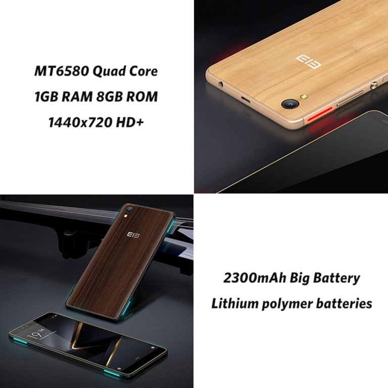 Elephone A2 5.47" 18: 9 Mobile Phone Android 8.1 Quad Core HD+ 1GB 8GB